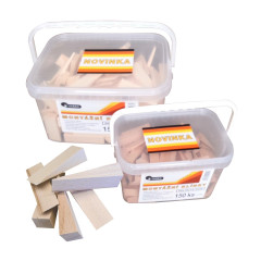 VAŠEK Klínky montážní dřevěné (vědro) | 100x25x16-1 mm 1bal/120ks