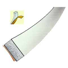 OSTATNÍ Těsnění pěnové POLIF | bílé, délka 20 m, rozměr 9x5 mm