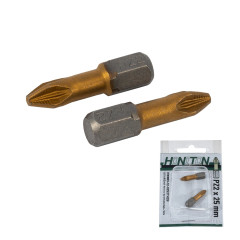 HONITON Bit PZ Titan 1/4” | PZ2x25 mm (1bal/2ks)