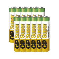 GP alkalická baterie SUPER AAA (LR03) 1bal/12ks (náhrada za B1310T)