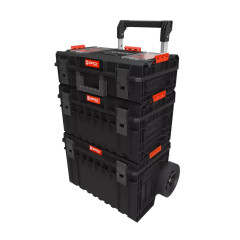 QBRICK Sada plastových boxů  ONE CART 2.0 Profi | 641x485x836 mm