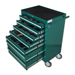 Montážní vozík na nářadí kovový PA4007 + vybavení 224 dílů