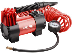 EXTOL PREMIUM kompresor auto 12V v tašce s příslušenstvím, 12V, 10,3bar