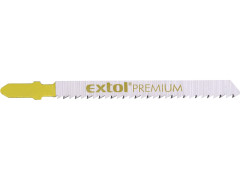 EXTOL PREMIUM plátky do přímočaré pily 5ks, 75x2,5mm, HCS