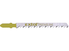 EXTOL PREMIUM plátky do přímočaré pily 5ks, 75x4,0mm, HCS