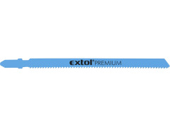 EXTOL PREMIUM plátky do přímočaré pily 5ks, 106x1,8mm, Bi-metal