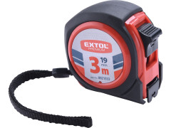 EXTOL PREMIUM metr svinovací COMPACT, 3m, š. pásku 19mm