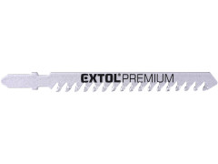 EXTOL PREMIUM plátky do přímočaré pily s SK zuby 3ks, 100x1,5mm