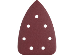 EXTOL PREMIUM papíry brusné delta, suchý zip, bal. 10ks, 140x100mm, P80