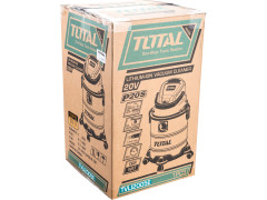 Průmyslový vysavač, 20V Li-ion, 2000mAh, bez baterie a nabíječky