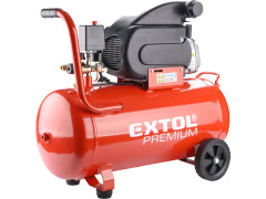 EXTOL PREMIUM kompresor olejový, 1800W, 50l