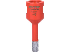 korunka vykružovací diamantová, O 8mm, závit M14