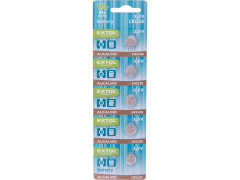 baterie alkalické, 5ks, 1,5V (LR54, LR1130)