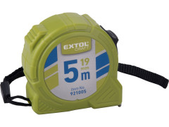 EXTOL CRAFT metr svinovací, 5m, š. pásku 19mm