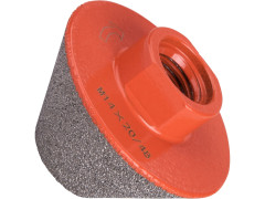 EXTOL PREMIUM korunka brusná diamantová-komolý kužel, O 20-48mm, závit M14