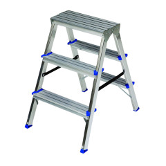 ELKOP Žebřík dvoustranný hliníkový DHR | 5 stupňů