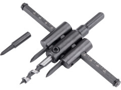 EXTOL CRAFT vrták nastavitelný vykružovací, O 30-120mm