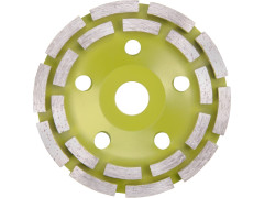 EXTOL Kotouč diamantový brusný dvouřadý, 125x22,2mm