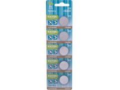 EXTOL ENERGY baterie lithiové, 5ks, 3V (CR2025)