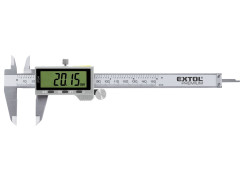 EXTOL PREMIUM měřítko posuvné digitální nerez, 0-150mm, IP54
