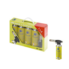 Hořák UNI 360° + 4 kartuše | 1 kW