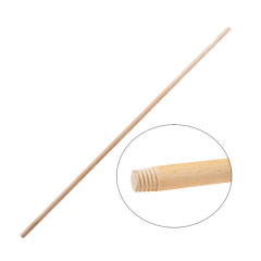 OSTATNÍ Násada na smeták se závitem | 1500 mm, průměr násady 22 mm