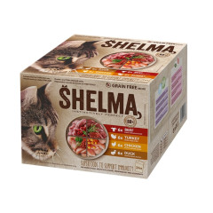 TMX Shelma NM Cat maso v omáčce, kapsa 85 g (24 pack)
