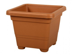 TMX Květník QUADRATO  32x 32x 26cm terakota