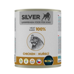 IRONpet IRONpet Silver Dog Kuřecí 100% masa, konzerva 800g