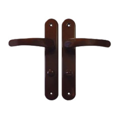 TRITOOLS Dveřní kování Michaela WC90 klíč, hnědá