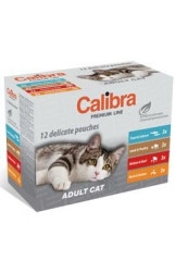 CALIBRA Calibra Cat  kapsa Premium Adult  multipack 12x100g