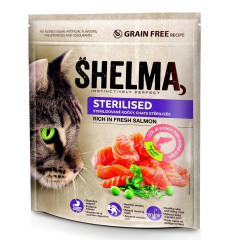 TMX SHELMA Cat Sterilised Salmon GF 750g
