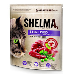 TMX SHELMA Cat Sterilised Beef GF 750g