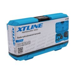 Sada vykružovacích korunek 10 dílů | 19-64 mm, plastový box