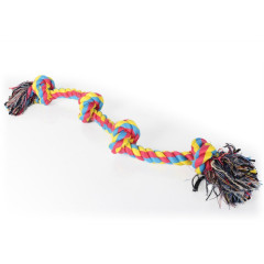 Bavlněná činka 4 uzle 58cm