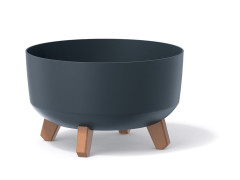 TMX Květináč GRACIA LOW 38cm antracit