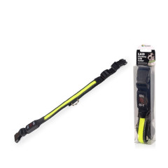 TOMMI LED obojek dobíjecí USB/vel.M 40-50cm/ zelený