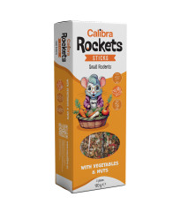 CALIBRA Calibra Rockets Sticks Small rodents Vegeta&Nuts 120g