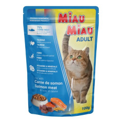 Miau Miau Cat losos, kapsa 100g