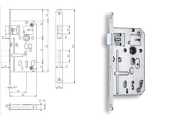 TMX Zámek K 133 8/72mm/FAB ZN P+L