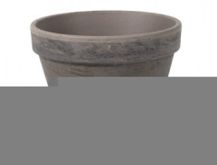 TMX Květník KLASIK d 12/13xh 12cm BLT/SP čedičový melír  - "KŘEHKÉ ZBOŽÍ" pouze osobní odběr.