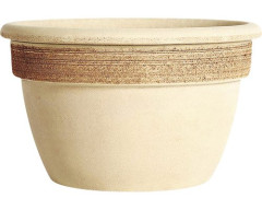 TMX Květník CAMPANELLA GRAF d 27cm terakota  - "KŘEHKÉ ZBOŽÍ" pouze osobní odběr.