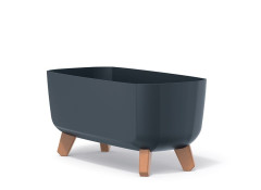TMX Květináč GRACIA CASE 39cm antracit