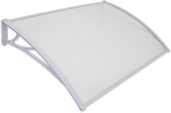 TMX Dveřní stříška 150x100cm Toscana čirá