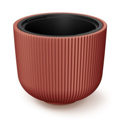 TMX Květináč MILLY s vkladem 34,9cm měděná