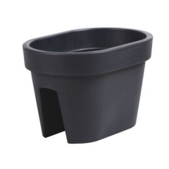 Květináč na zábradlí LOFLY RAILING antracit 40cm