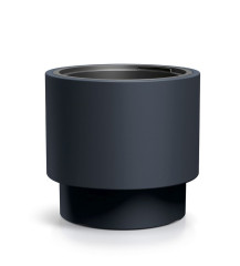 Květináč HEOS s vkladem 39,5cm antracit