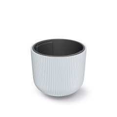 Květináč MILLY s vkladem 34,9cm bílá