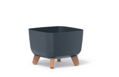 TMX Květináč GRACIA SQUARE 24cm antracit