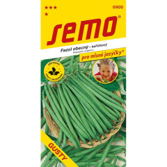 SEMO Fazol keř. zelený  - Gusty (Argus)  7g série Jazýčky
